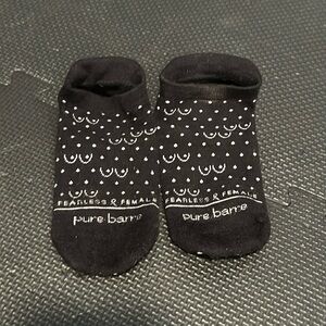 Pure Barre Socks-size Medium-Fearless and Female 💗